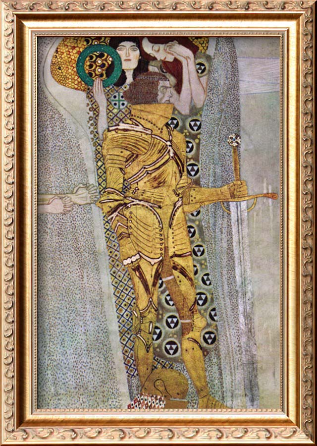 The Beethoven Frieze 2 - Gustav Klimt Paintings